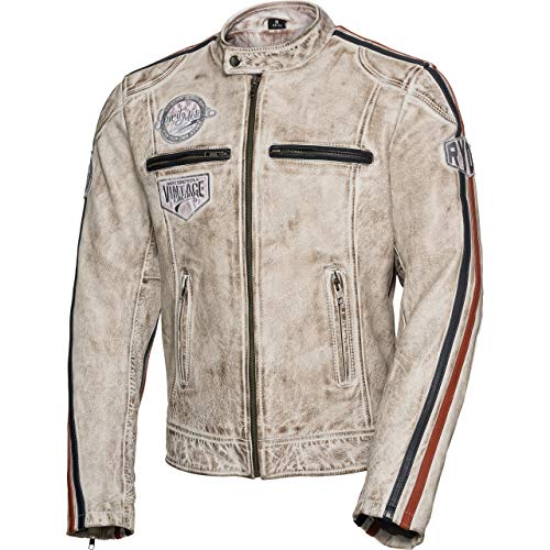 Spirit Motors Smoky Trevor Lederjacke - Rindsleder Mit SAFE-MAX Protektoren